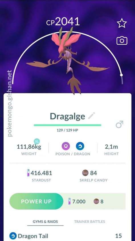 dragalge pokemon go